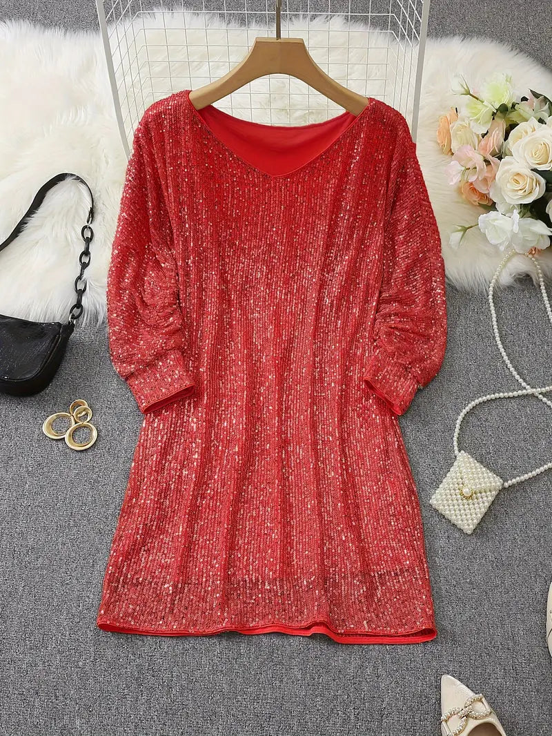 Vanie | Women’s Sequin Mini Dress