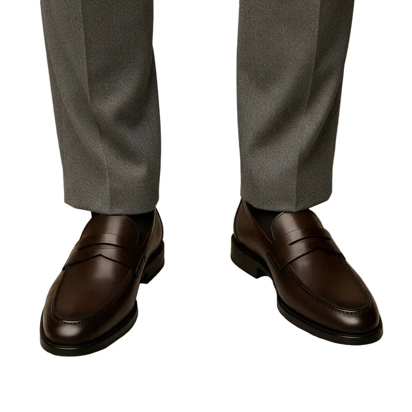 Marwick | Men’s Leather Penny Loafers4