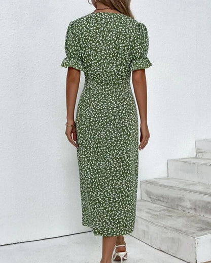 Narsie | Women’s Floral Wrap Midi Dress