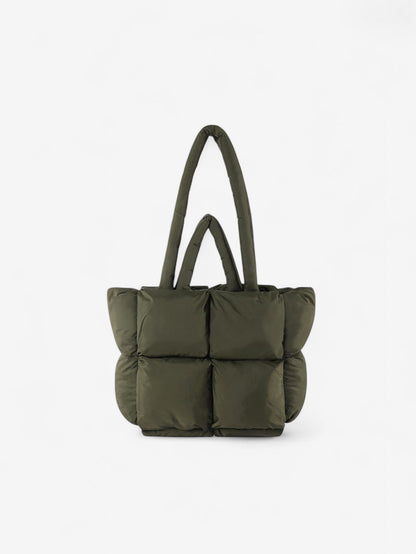 Luvera | Women’s Large Soft Daily Puffer Tote Bag
