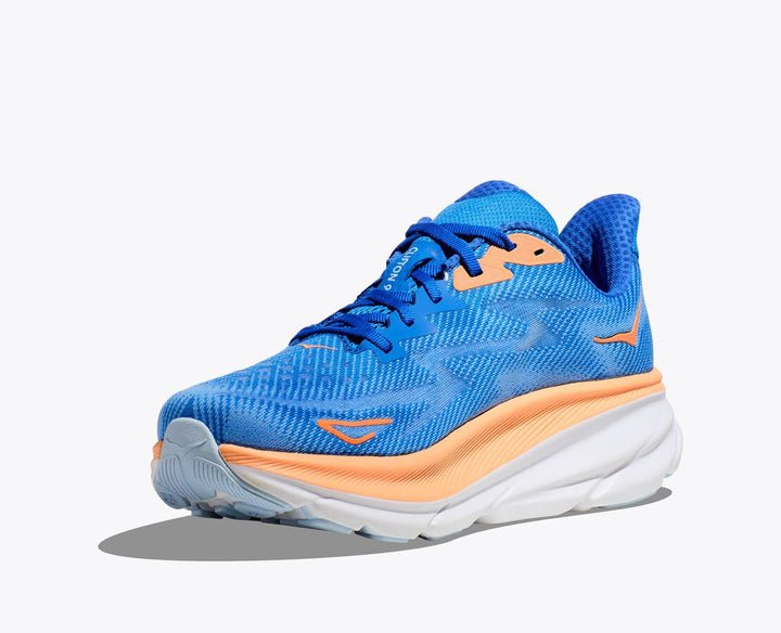 Hoka Clifton 9 Lightweight Running Shoes Cushioned Breathable Comfort Trainers