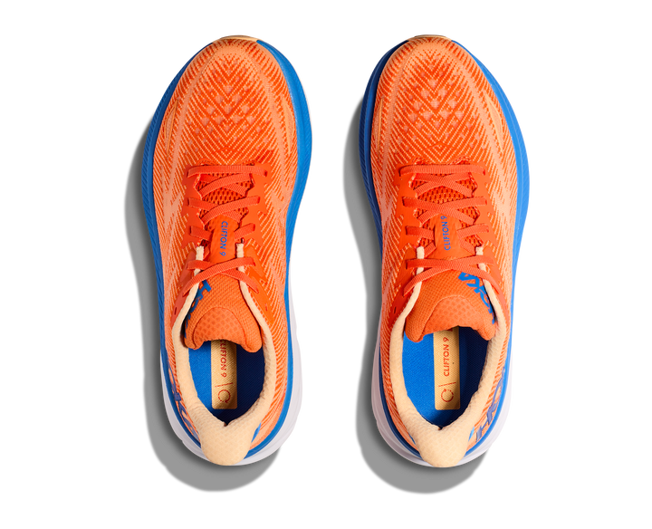 Hoka Clifton 9 Lightweight Running Shoes Cushioned Breathable Comfort Trainers