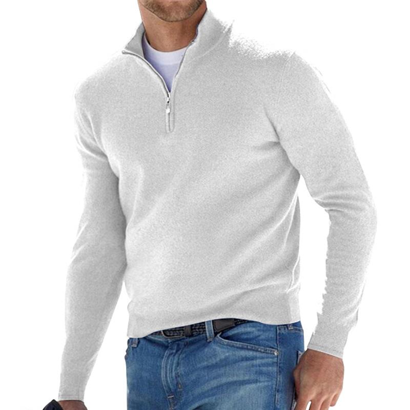 Carlo | Men’s Casual Zip Sweater