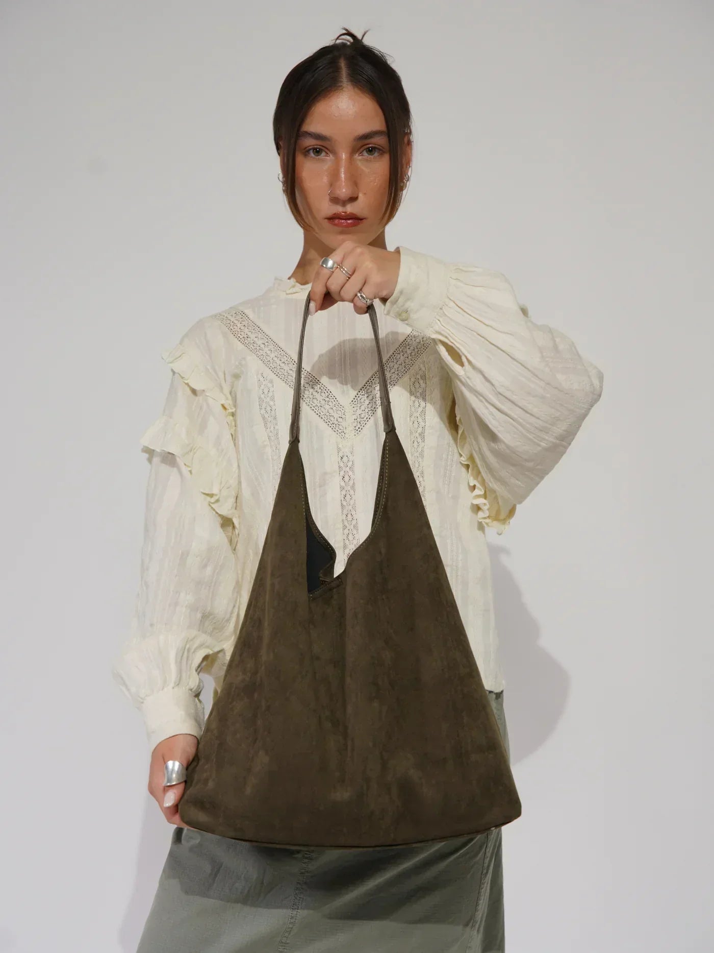 Miana | Women’s Suede Crossbody Bag Set