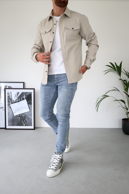 Mern | Men’s Structured Overshirt Jacket