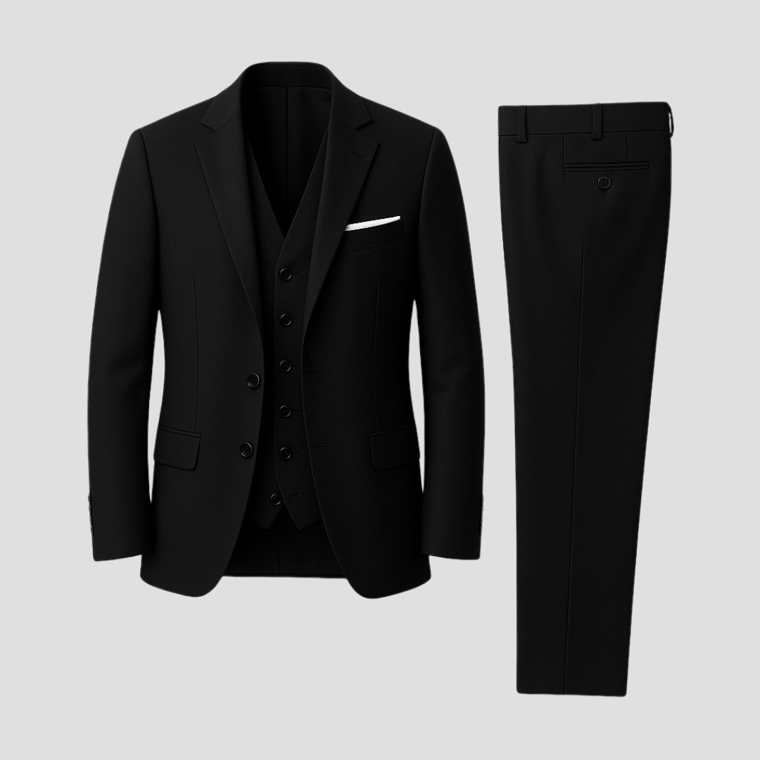 Rick | Men’s Slim-Fit Three-Piece Suit Set