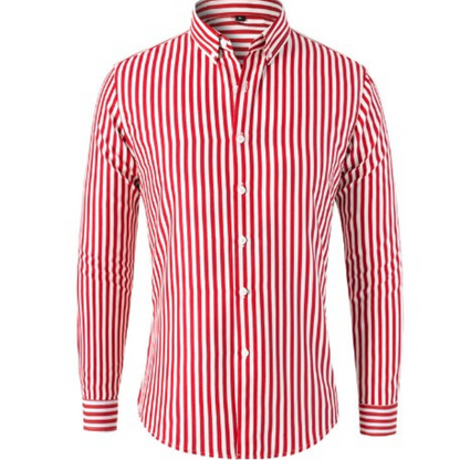 Hidson | Men’s Striped Long Sleeve Shirt