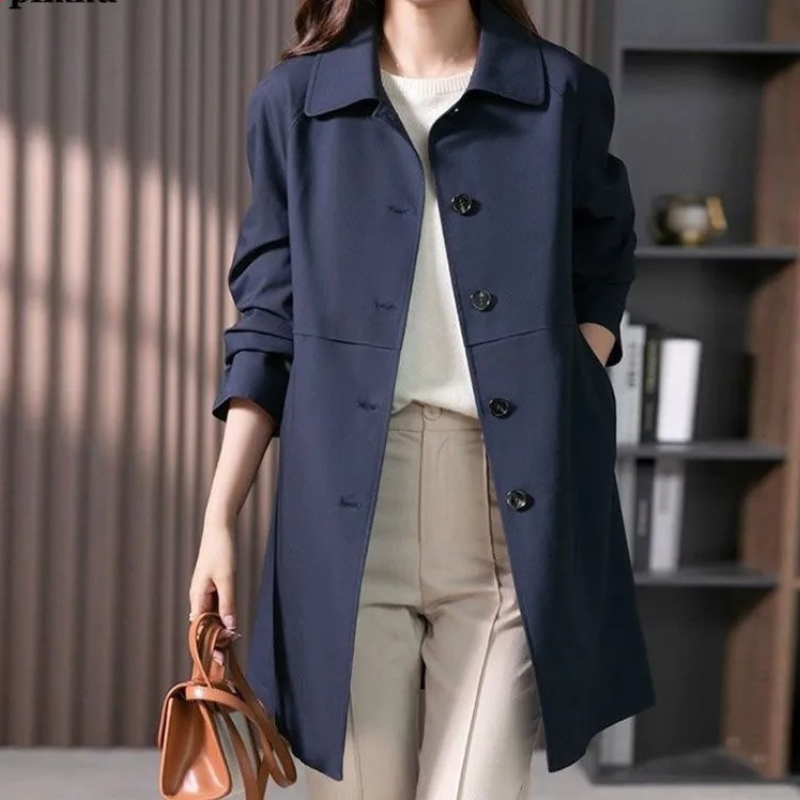 Velario | Men’s Long Trench Coat