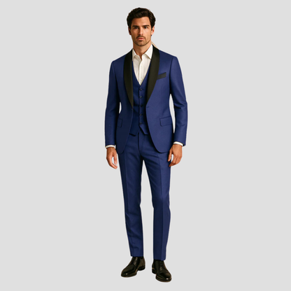Valeno | Men’s Three-Piece Slim Fit Tuxedo Suit