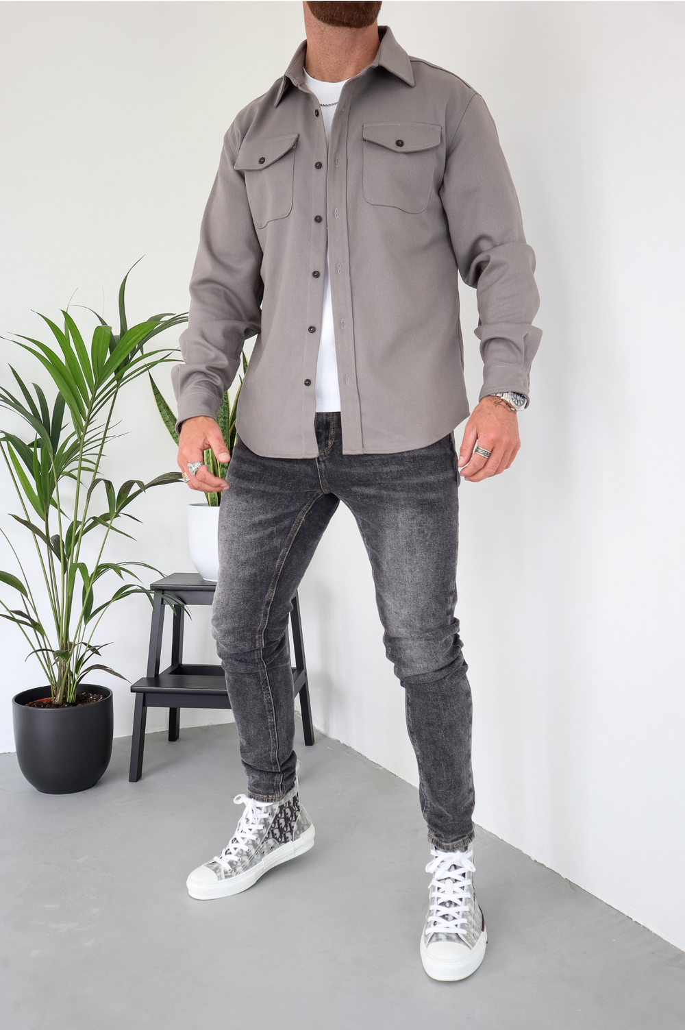 Mern | Men’s Structured Overshirt Jacket
