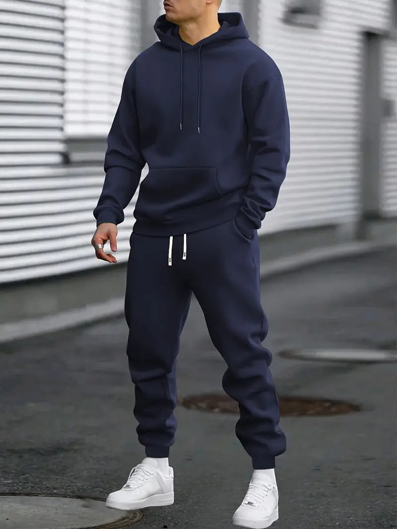 Strivon | Men’s Tracksuit Hoodie and Joggers Set