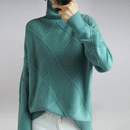 Elisabetta | Women’s Luxury Cashmere Turtleneck Sweater