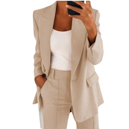 Elarnie | Women’s Co-Ord Blazer and Trouser Suit Set