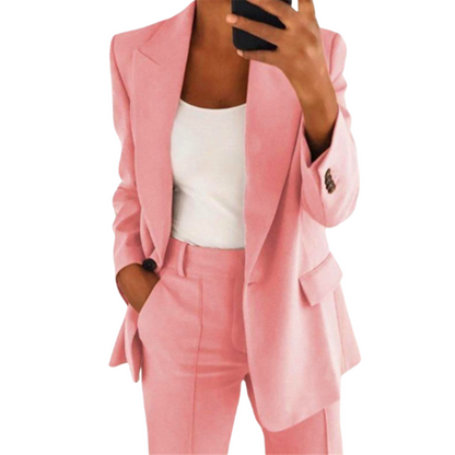Elarnie | Women’s Co-Ord Blazer and Trouser Suit Set