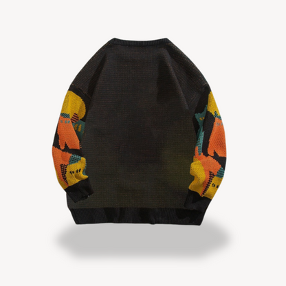 Kang | Men’s Graphic Knitted Jumper