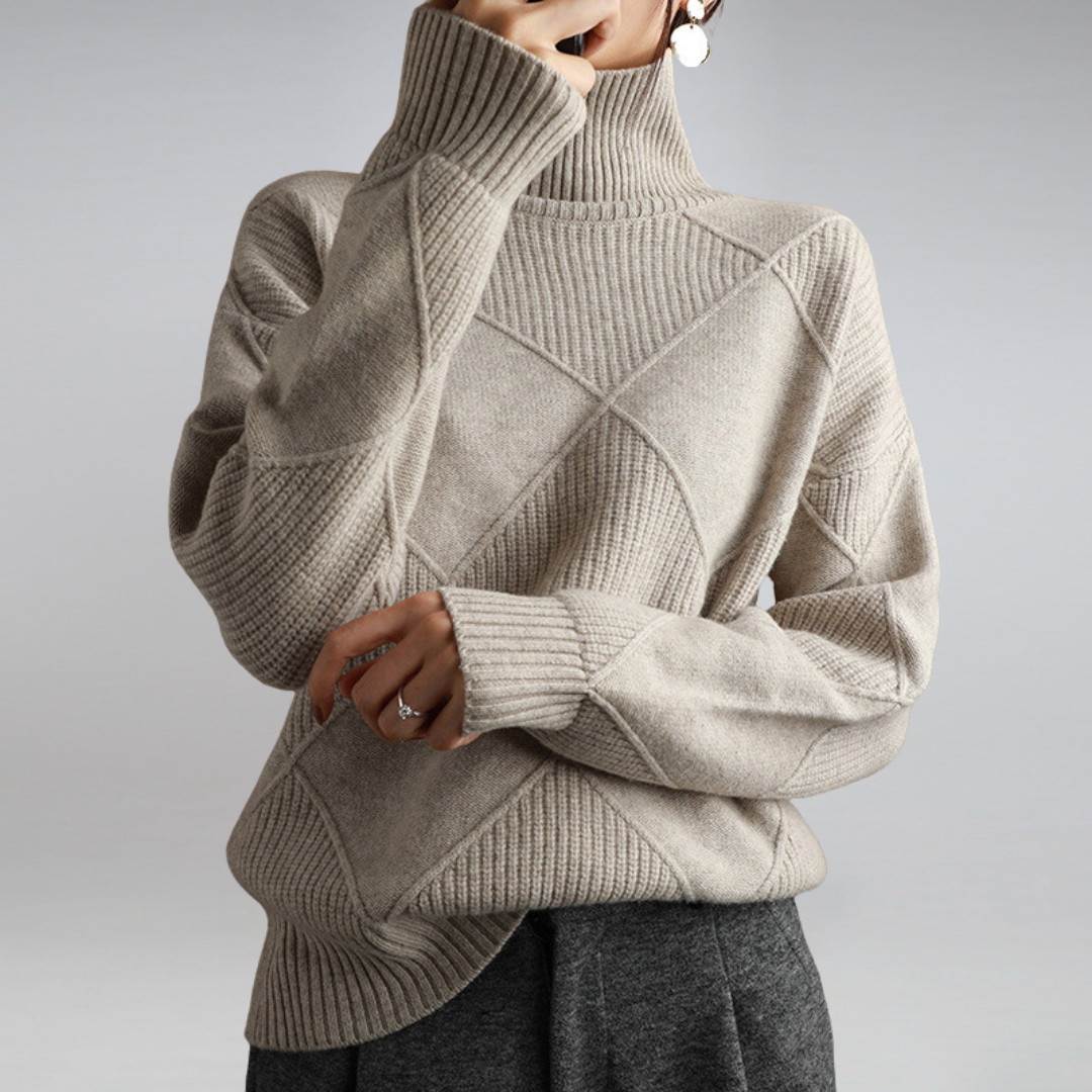Elisabetta | Women’s Luxury Cashmere Turtleneck Sweater