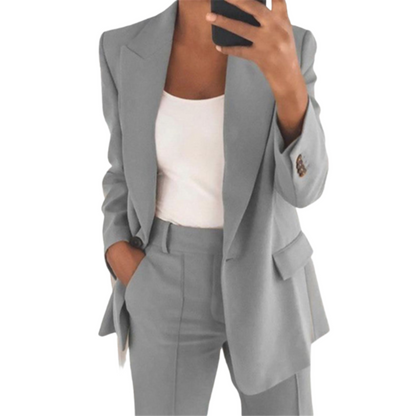 Elarnie | Women’s Co-Ord Blazer and Trouser Suit Set