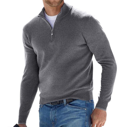Carlo | Men’s Casual Zip Sweater
