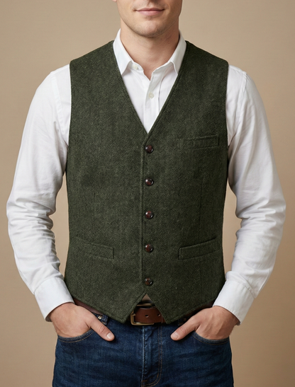Evander | Men’s Classic Tailored Waistcoat