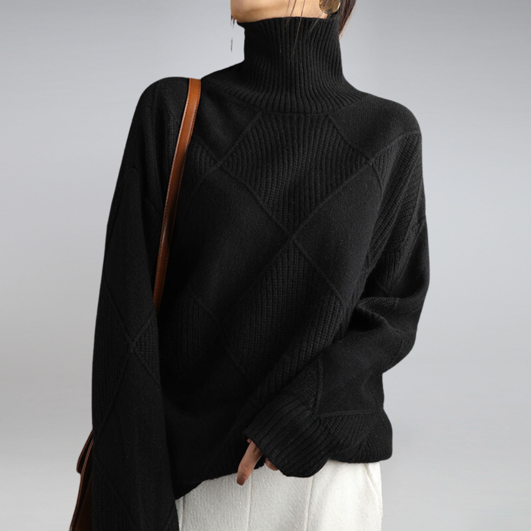 Elisabetta | Women’s Luxury Cashmere Turtleneck Sweater