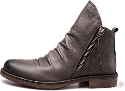 Revou | Men’s Distressed Ankle Boots
