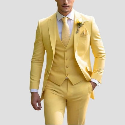 Rick | Men’s Slim-Fit Three-Piece Suit Set