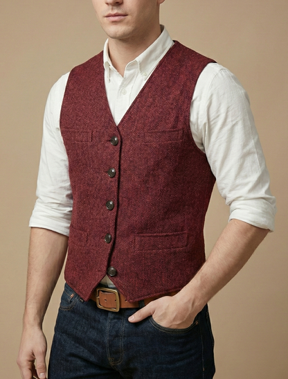 Evander | Men’s Classic Tailored Waistcoat