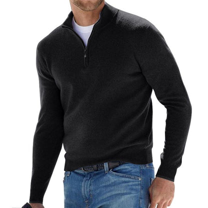 Carlo | Men’s Casual Zip Sweater