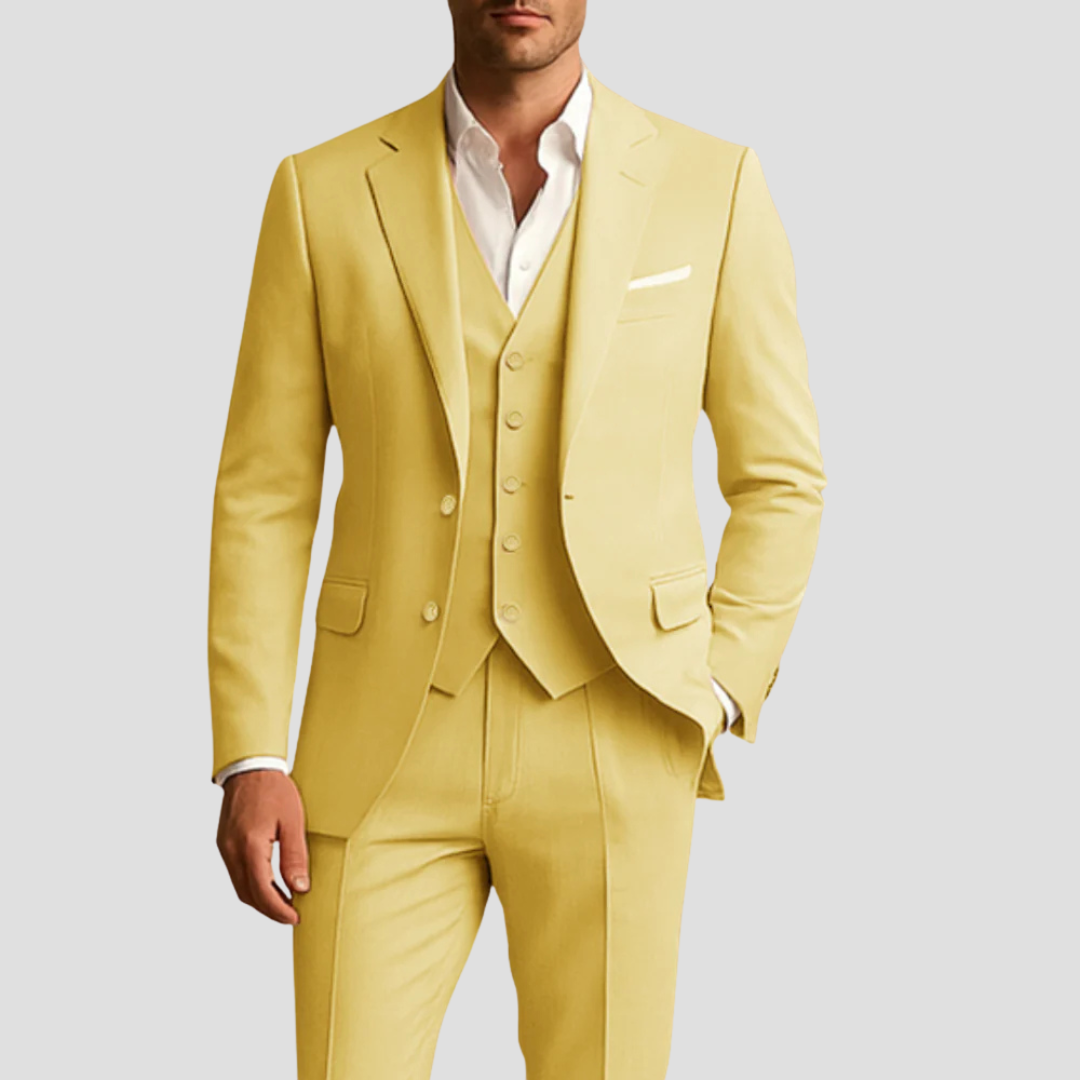 Heeria | Men’s Slim Fit Three Piece Suit