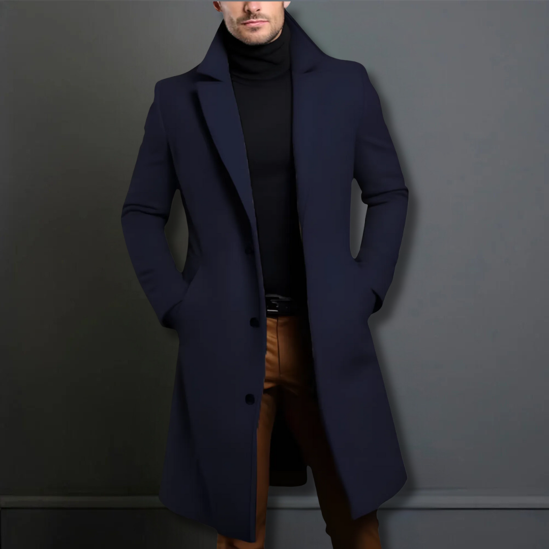 Valmere | Men’s Longline Trench Coat