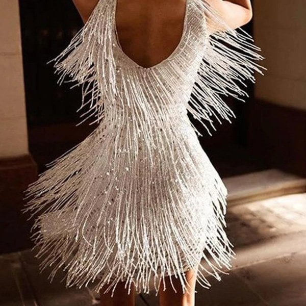 Selba | Women’s Fringe Mini Party Dress