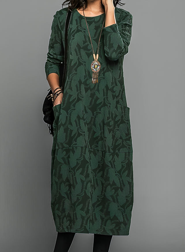 Alisha | Women’s Long Sleeve Printed Dress
