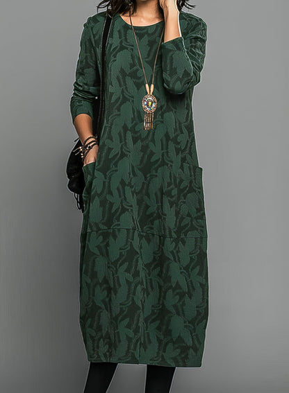 Alisha | Women’s Long Sleeve Printed Dress