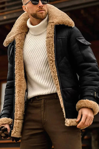 Amadeo | Men’s Elegant Leather Jacket