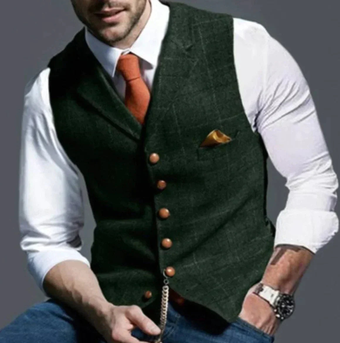 Dante | Men’s Elegant Tailored Vest