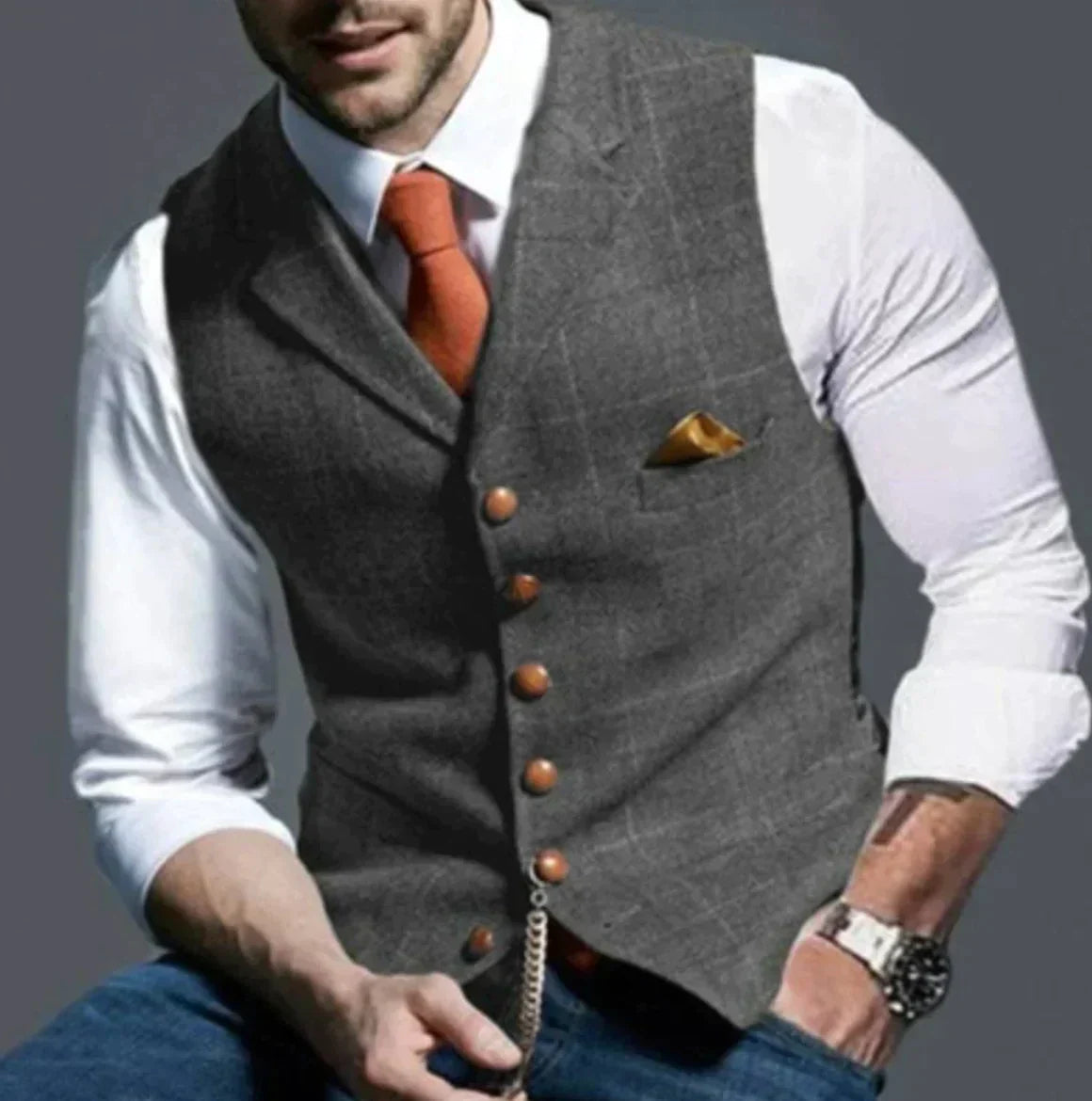 Libero | Men’s Elegant Tailored Vest