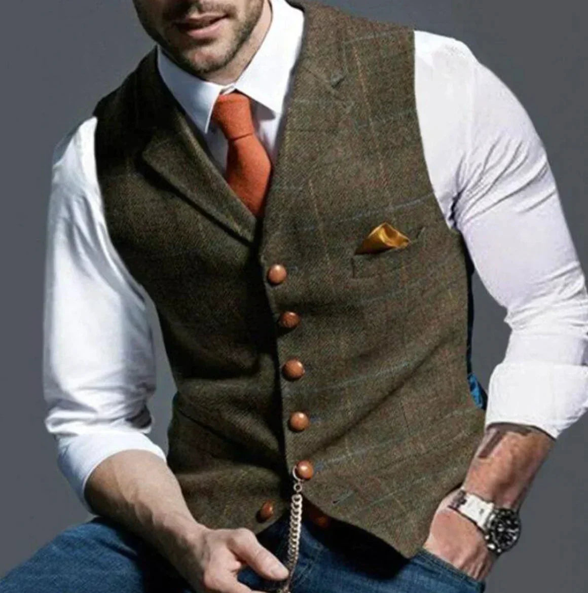 Dante | Men’s Elegant Tailored Vest