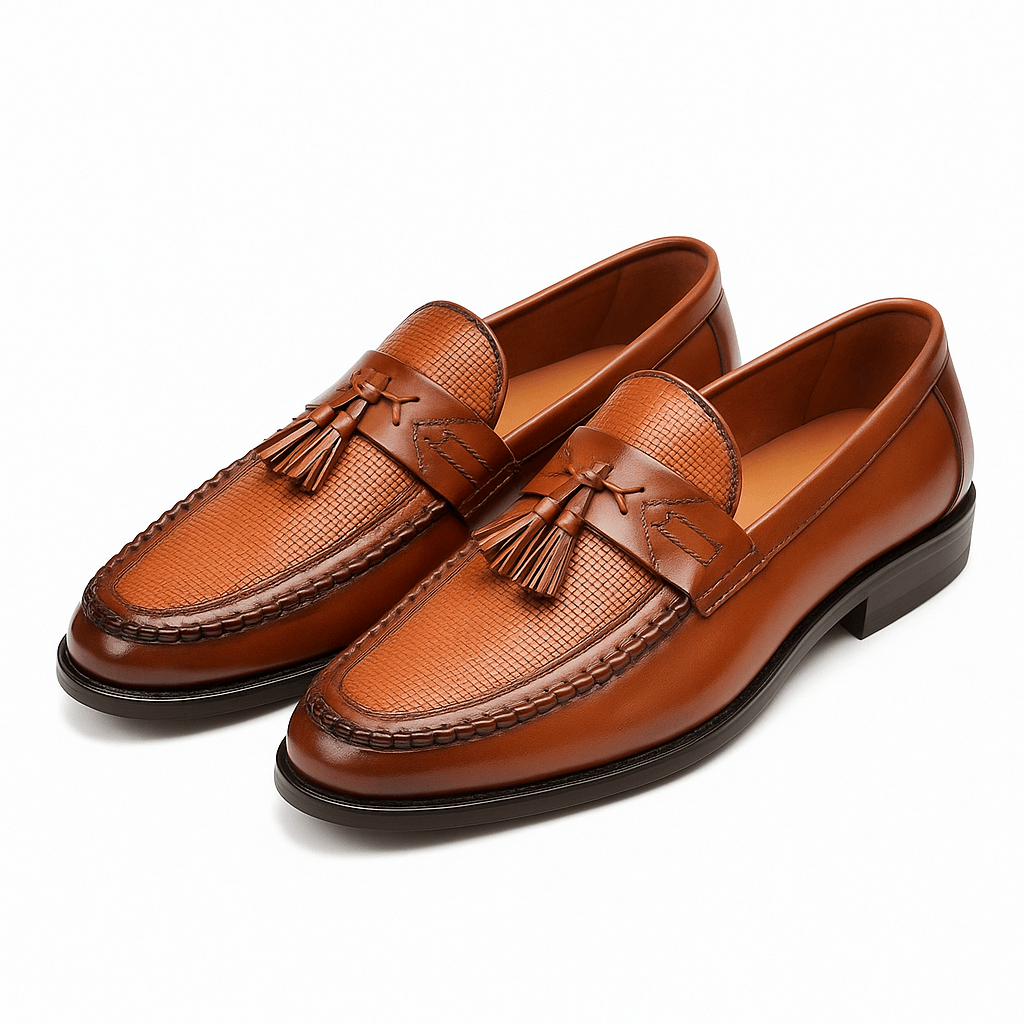 Brody | Men’s Woven Tassel Loafers