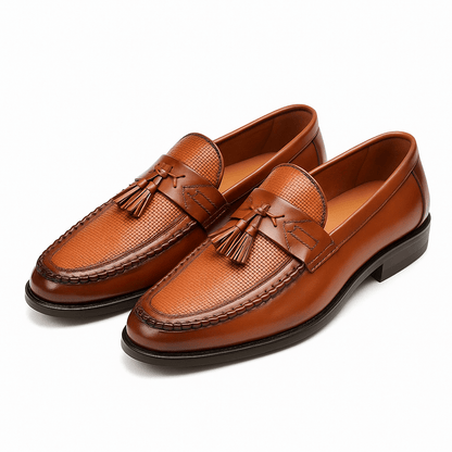 Brody | Men’s Woven Tassel Loafers