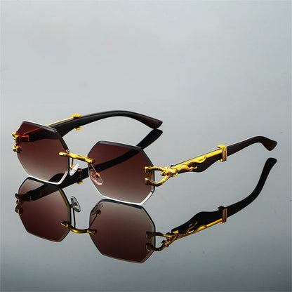 Panther | Men’s Frameless Statement Sunglasses