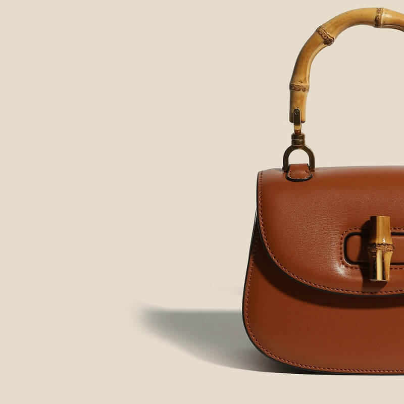 Maryani | Women’s Leather Bamboo Handbag
