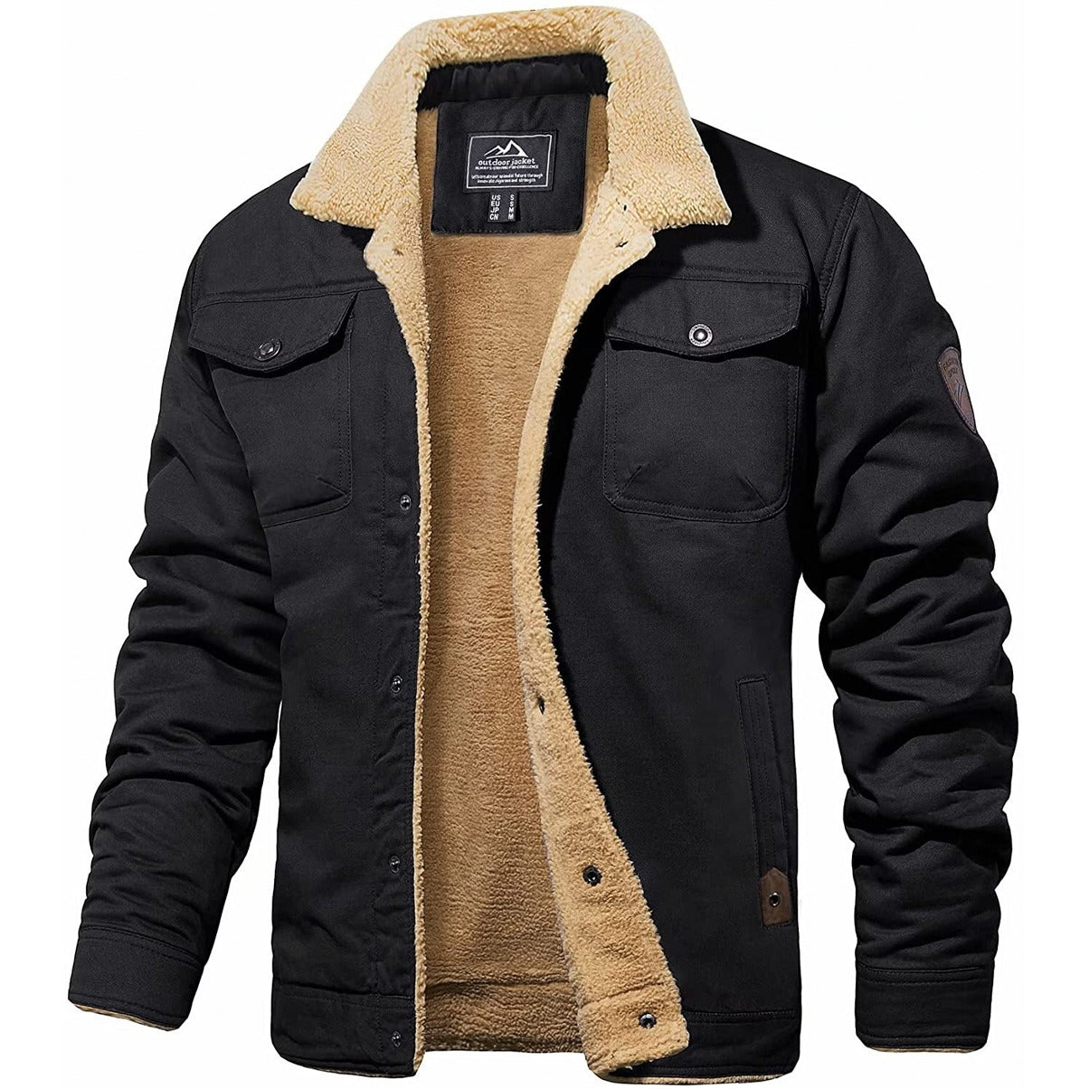 Lenzo | Men’s Classic Bomber Jacket