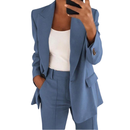 Elarnie | Women’s Co-Ord Blazer and Trouser Suit Set