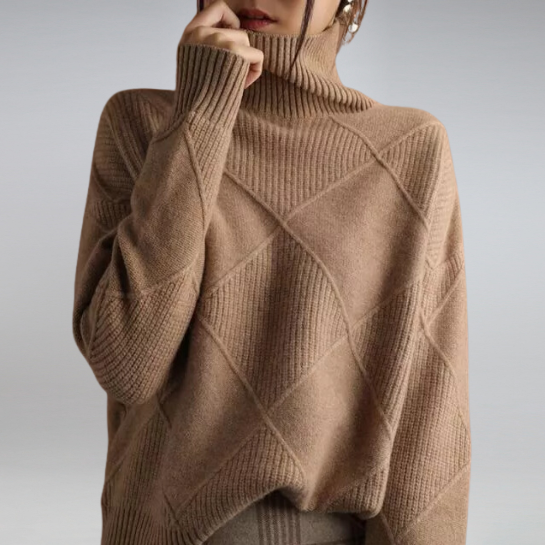 Elisabetta | Women’s Luxury Cashmere Turtleneck Sweater