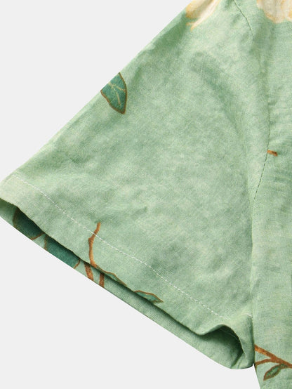Florein | Men’s Floral Short Sleeve Shirt
