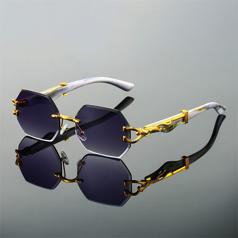 Panther | Men’s Frameless Statement Sunglasses