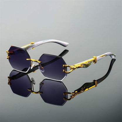 Panther | Men’s Frameless Statement Sunglasses