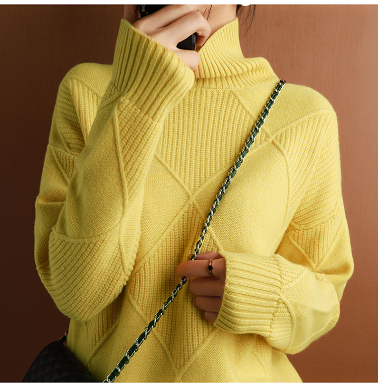 Elisabetta | Women’s Luxury Cashmere Turtleneck Sweater