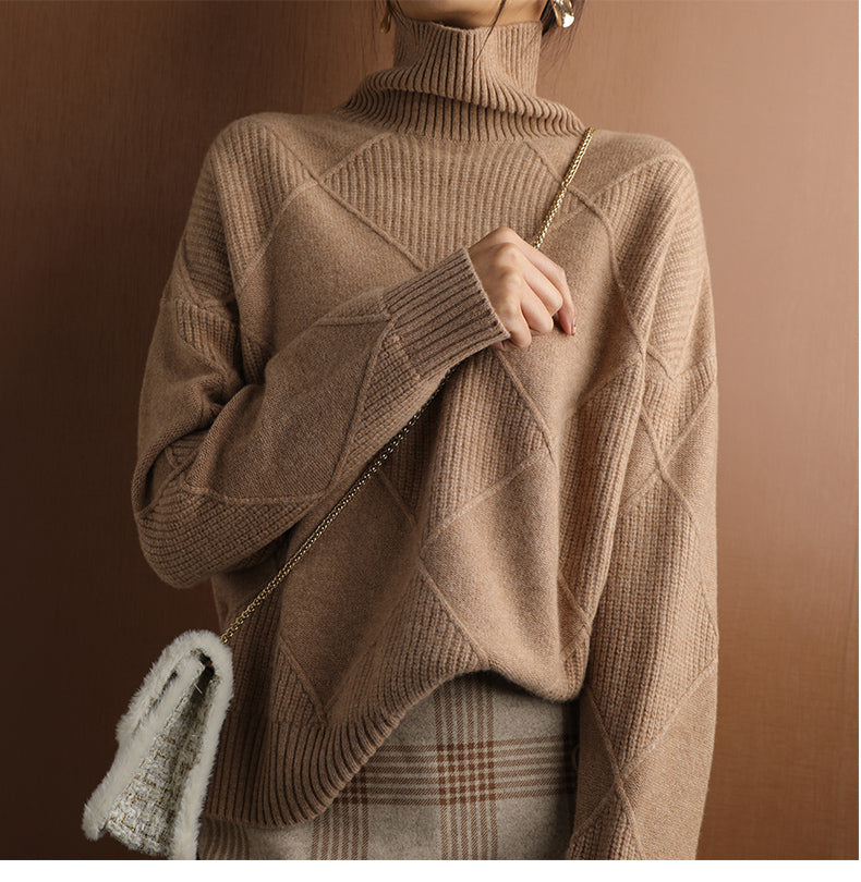 Elisabetta | Women’s Luxury Cashmere Turtleneck Sweater