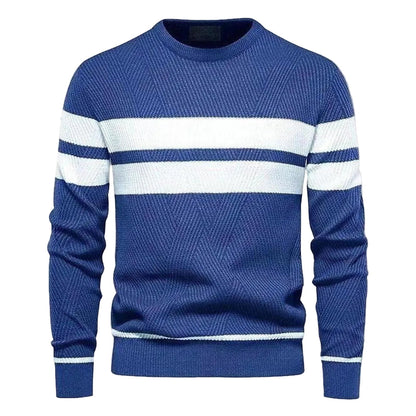 Harrington | Men’s Striped Knit Sweater1